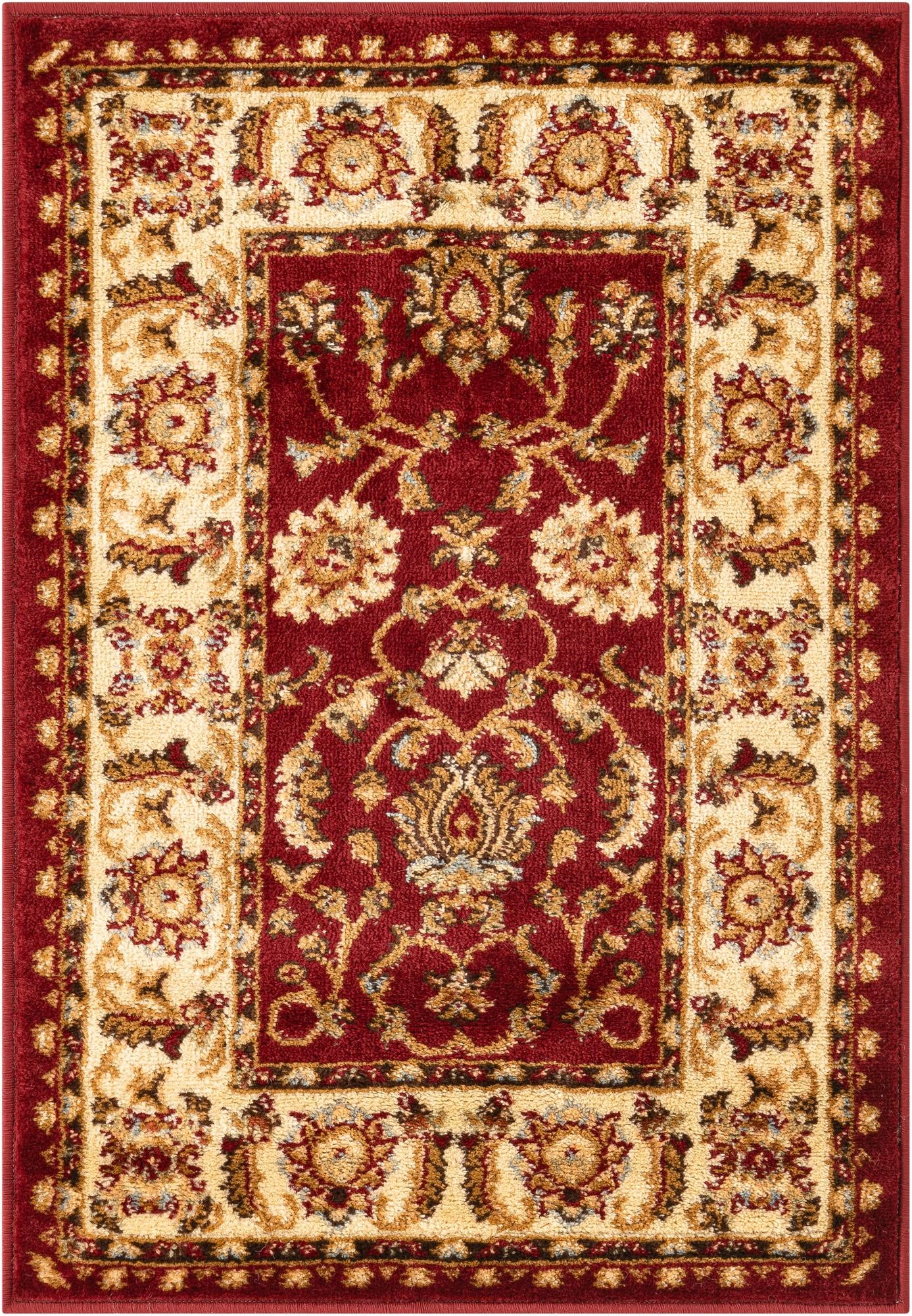 Red 2' x 3' Aditi Rug | Rugs.com
