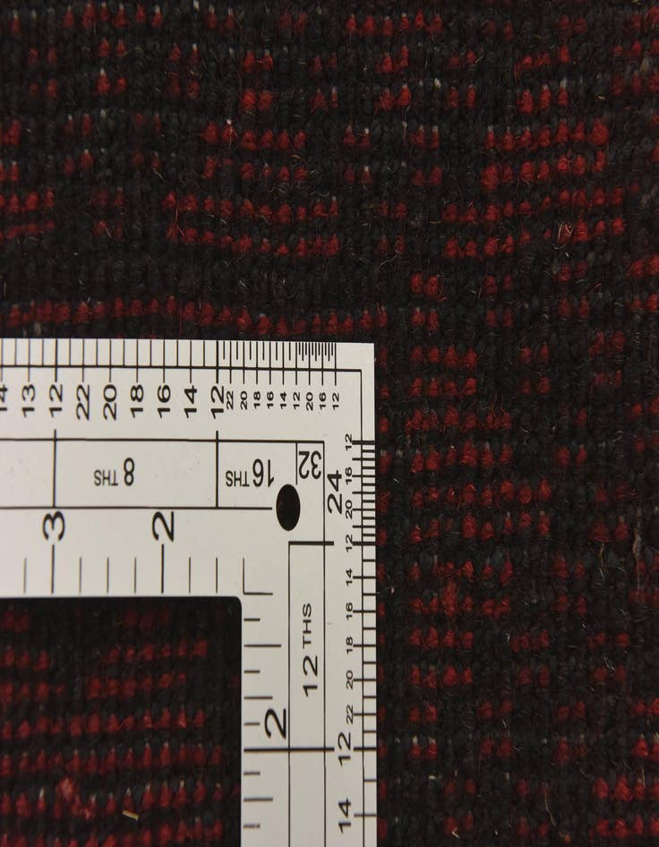 Detail image of  3' 4 x 5' 3  Hand Knotted Afghan Akhche Wool Rug