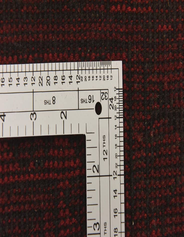 Detail image of  3' 1 x 4' 10  Hand Knotted Afghan Akhche Wool Rug