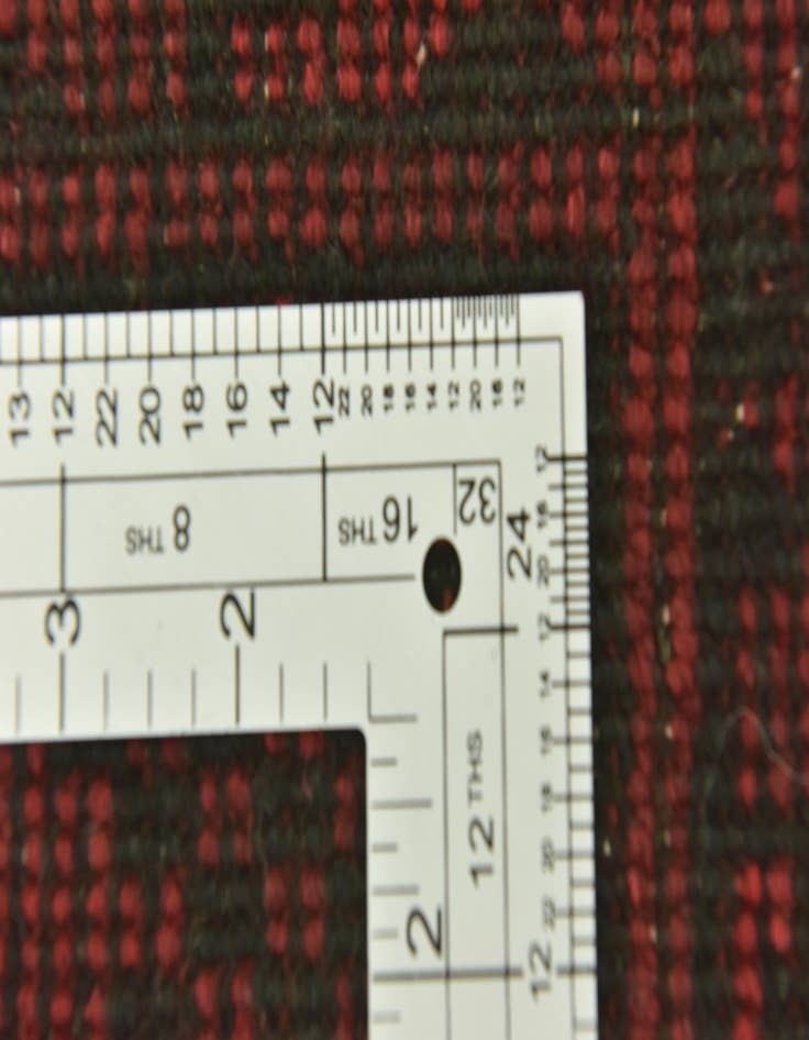 Detail image of  3' 3 x 6' 4  Hand Knotted Afghan Akhche Wool Rug