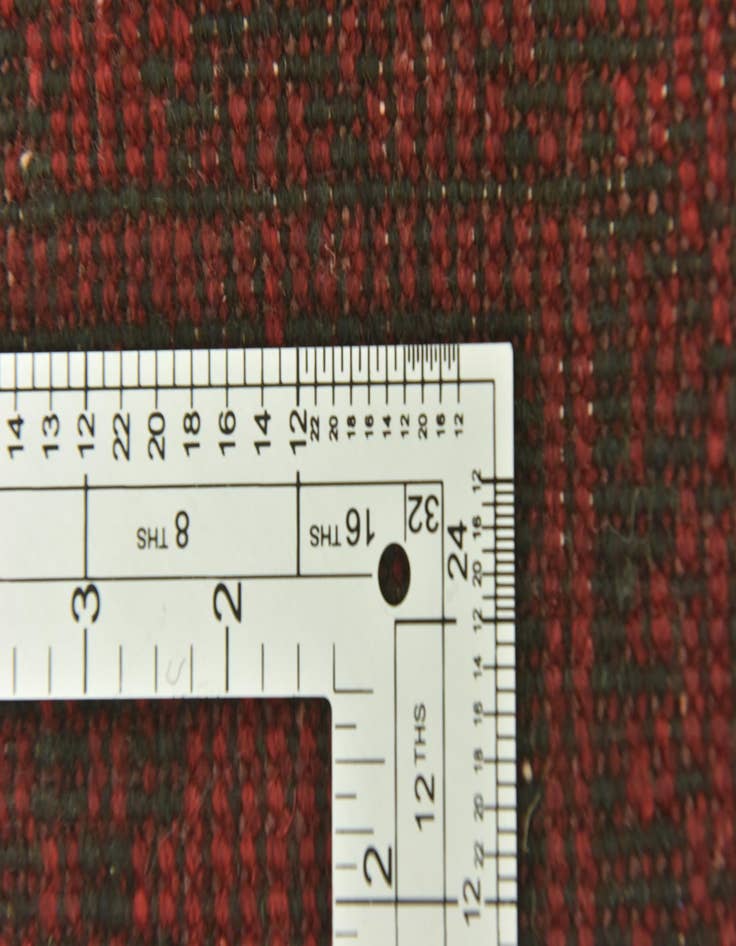 Detail image of  3' 5 x 6' 3  Hand Knotted Afghan Akhche Wool Rug