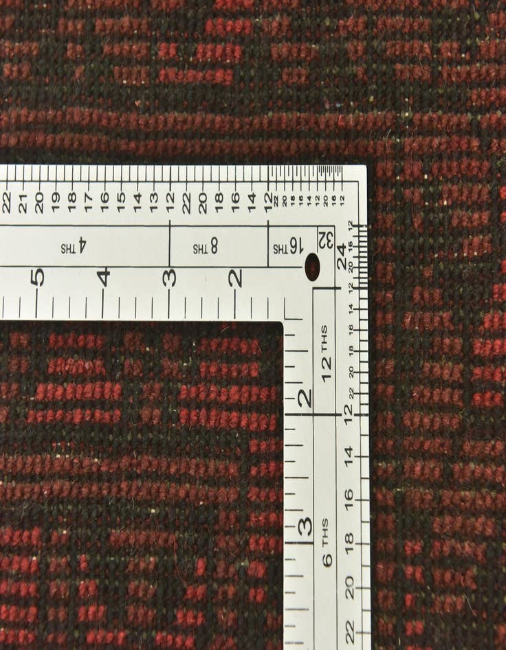 Detail image of 4' 9 x 6' 4 Hand Knotted Afghan Akhche Wool Rug