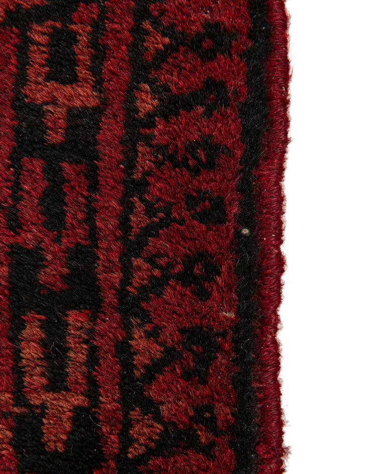 Detail image of  2' 3 x 4' 1  Hand Knotted Afghan Akhche Wool Rug