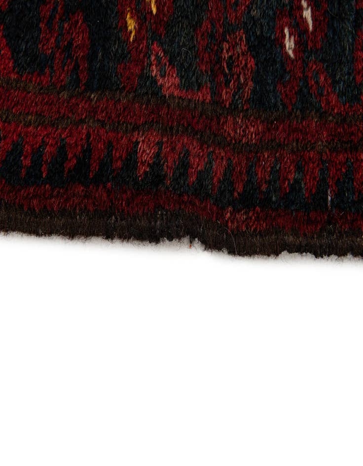 Detail image of  10' 4 x 13'  Hand Knotted Afghan Ersari Wool Rug