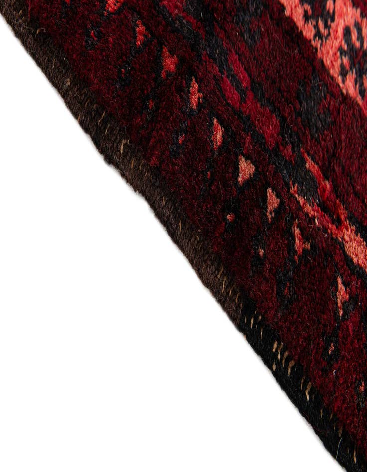 Detail image of  2' 11 x 3' 8  Hand Knotted Afghan Ersari Wool Rug