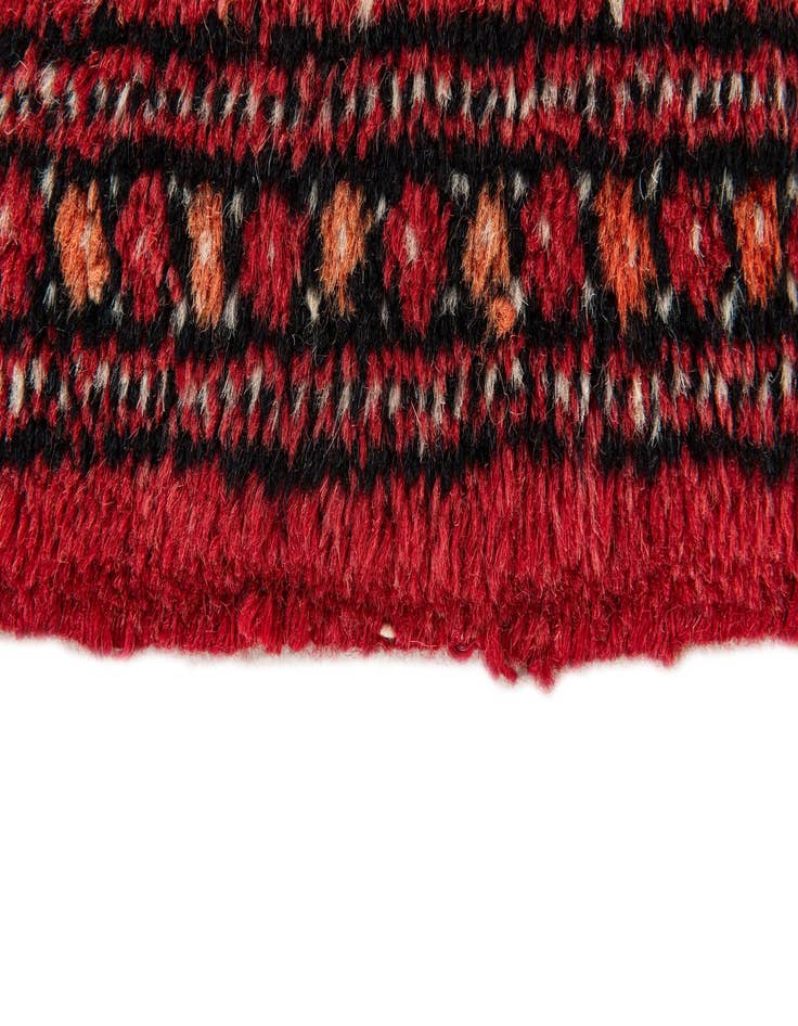 Detail image of  2' 7 x 3' 11  Hand Knotted Afghan Ersari Wool Rug