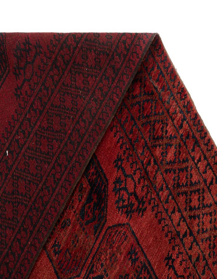 Detail image of  7' 7 x 11' 6 Afghan Wool Rug