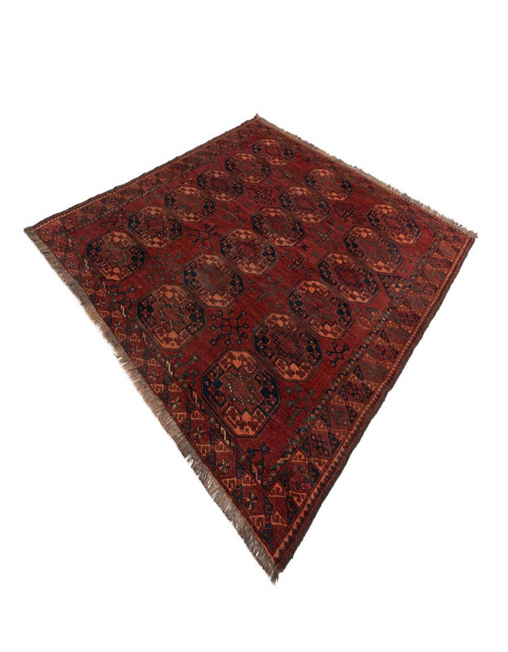 Detail image of  8' 4 x 8' 8 Afghan Wool Rug