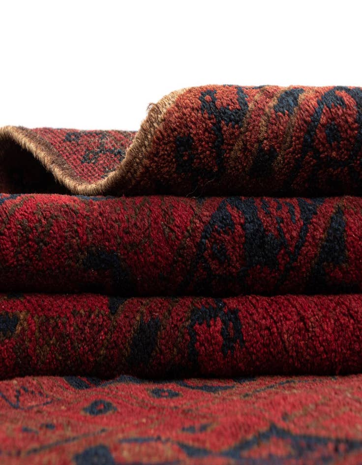 Detail image of  9' 10 x 12' 2 Afghan Wool Rug