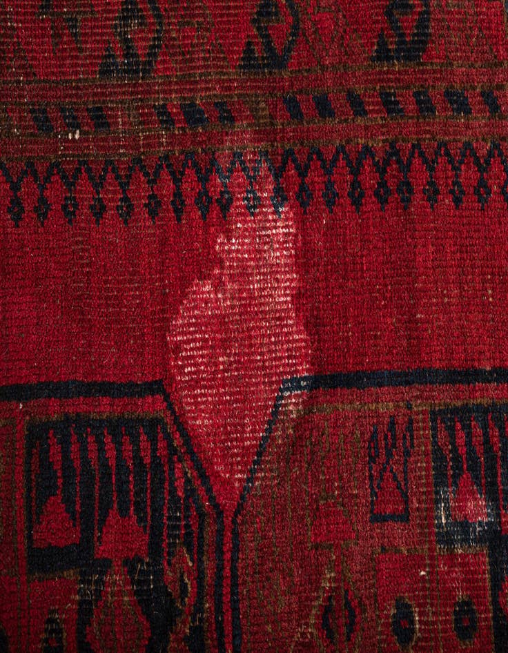 Detail image of  9' 10 x 12' 2 Afghan Wool Rug