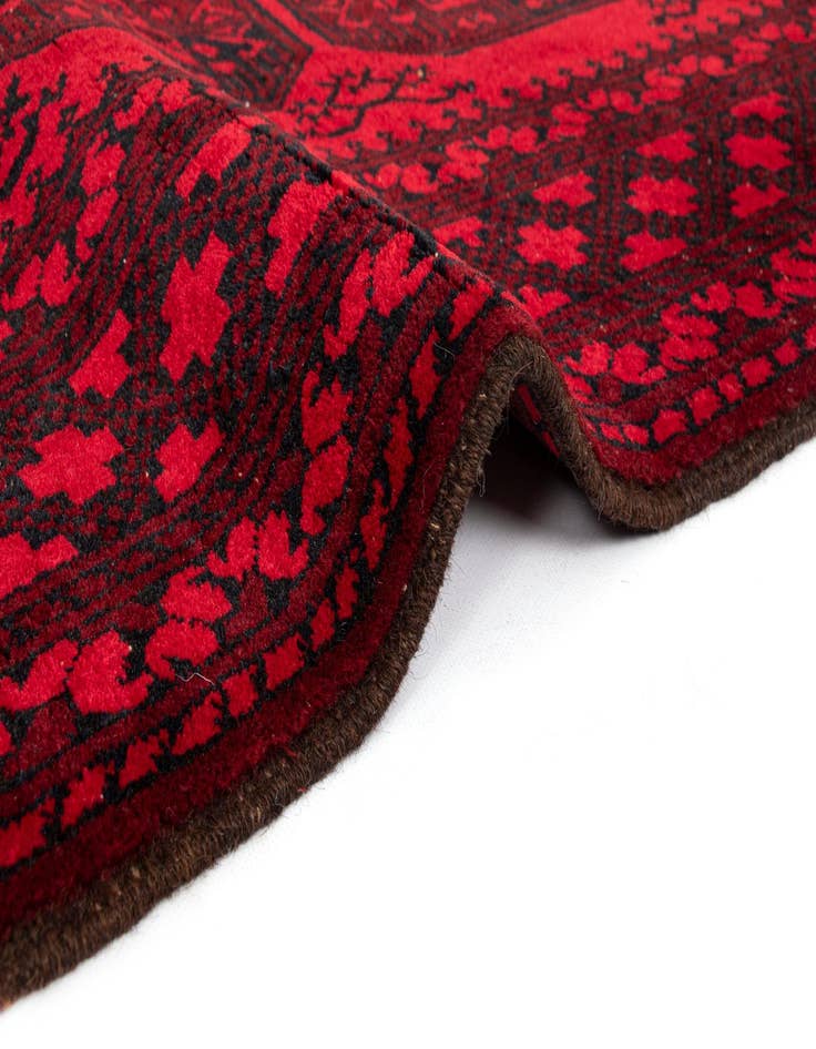 Detail image of  3' 5 x 6' 2 Afghan Wool Rug