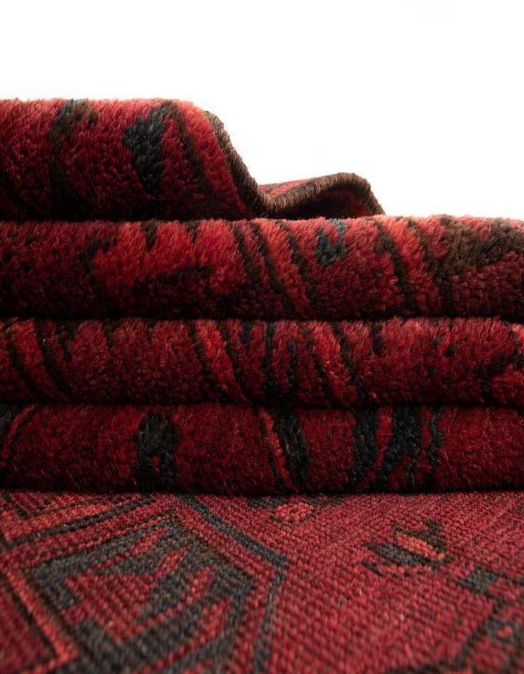 Detail image of  8' 6 x 11' 10 Afghan Wool Rug