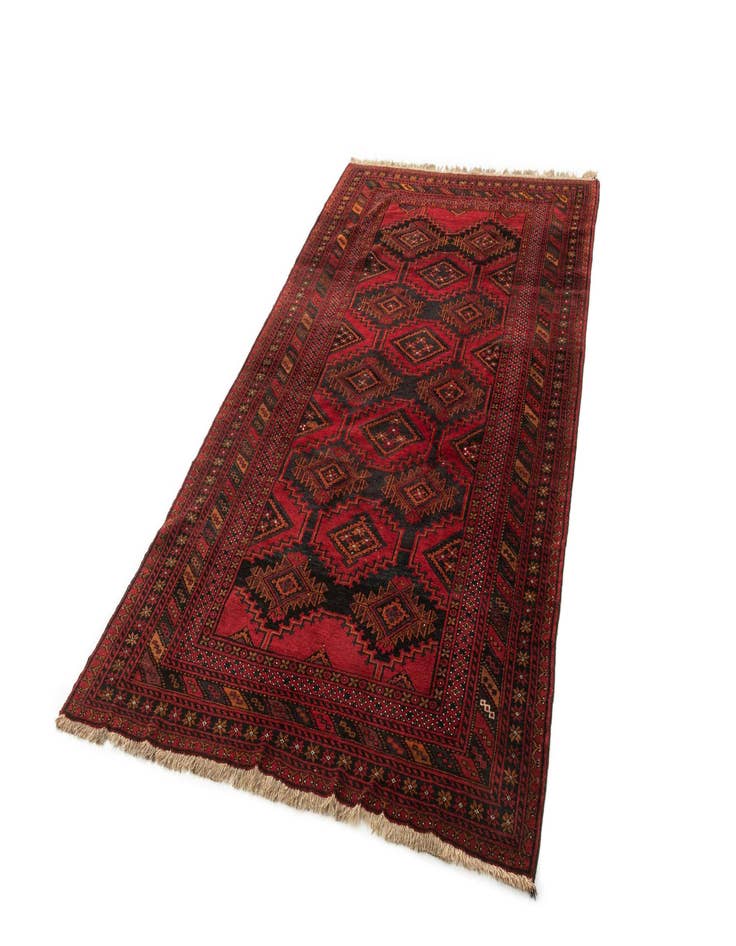 Detail image of  5' 1 x 9' 5 Afghan Rug