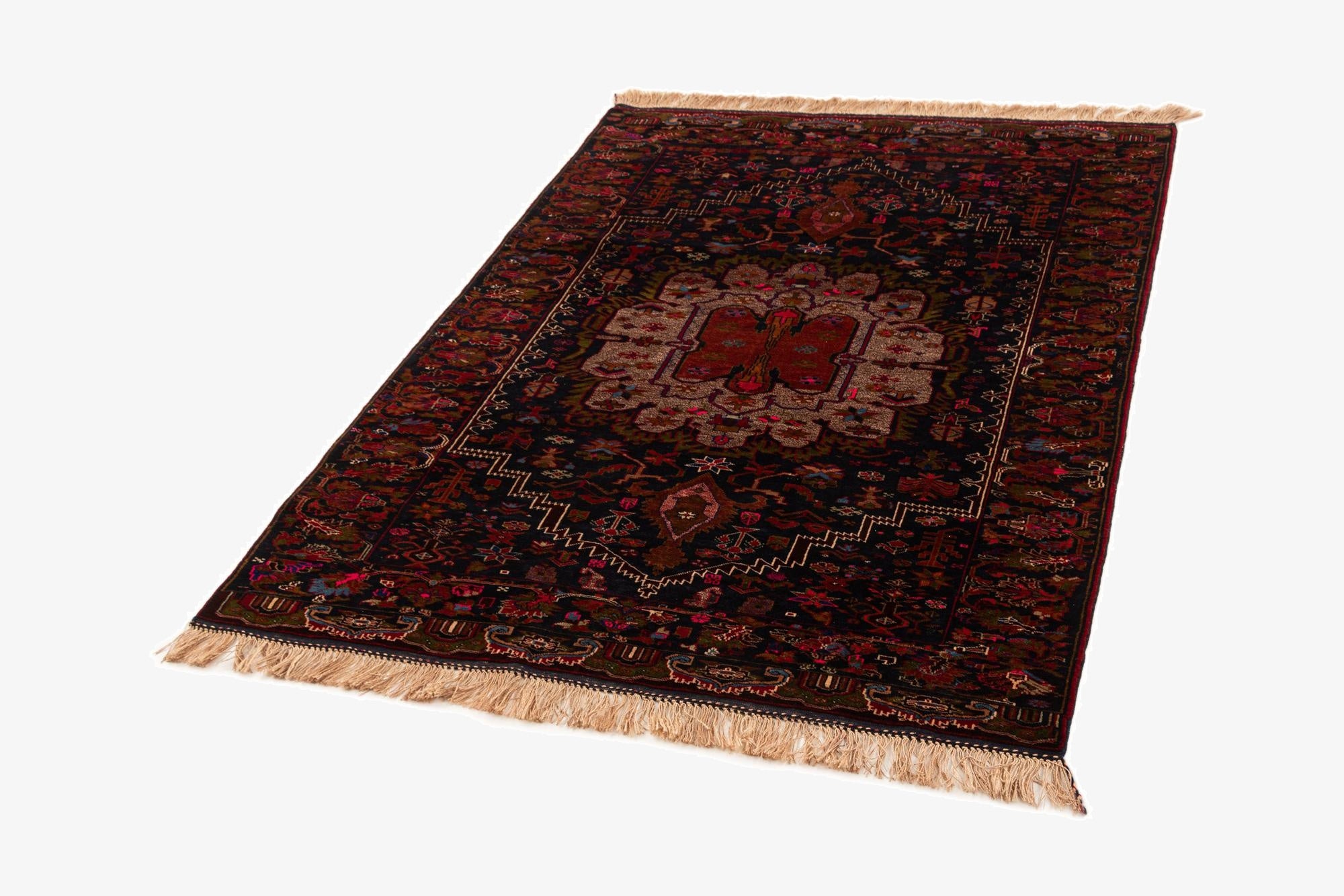  4' x 5' 11 Afghan Rug
