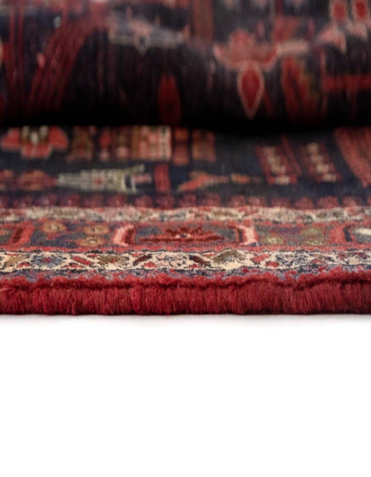 Detail image of  6' 6 x 9' 5  Hand Knotted Afshar Persian Wool Rug