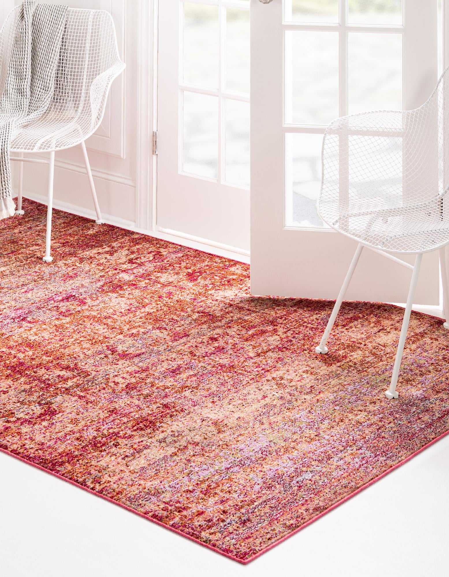 Red 7' x 10' Alexis Rug | Rugs.com