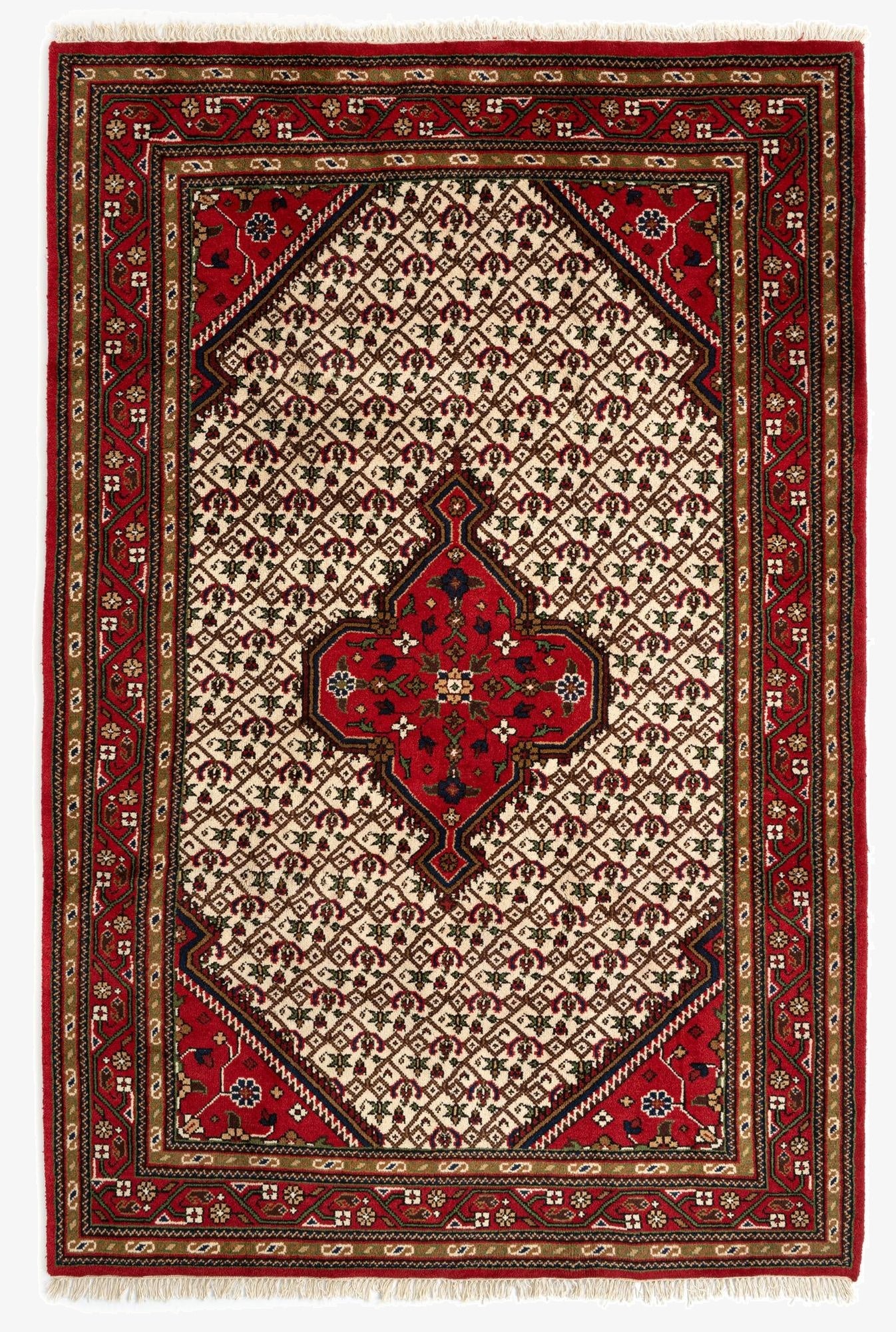  6' 6 x 9' 9 Allahabad Wool Rug