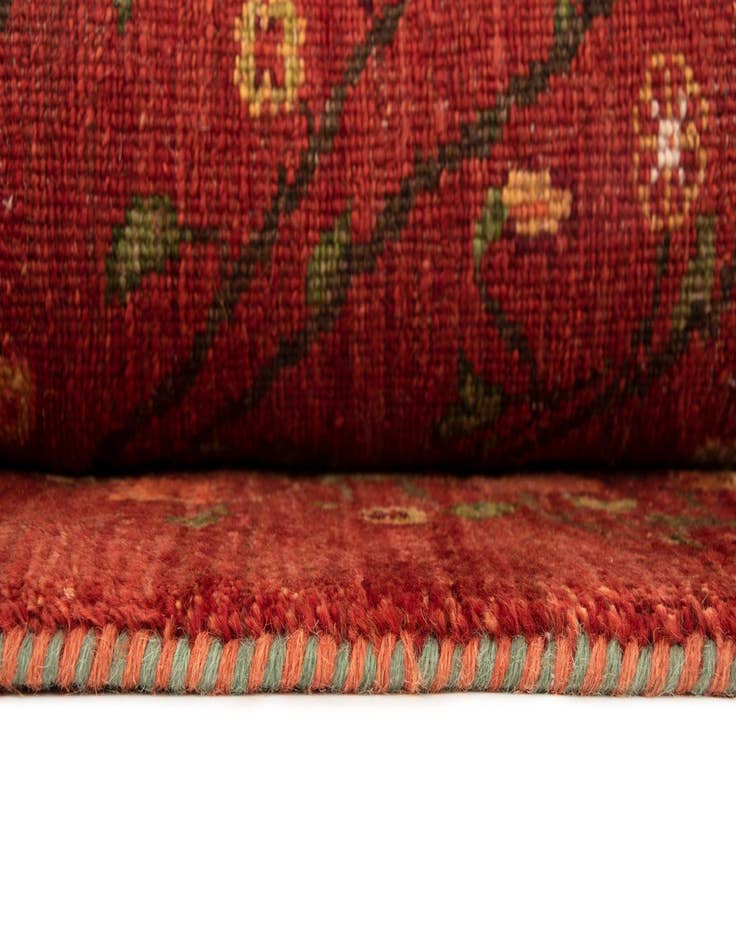 Detail image of 5' 8 x 8' 1 Hand Knotted Amaleh Persian Wool Rug