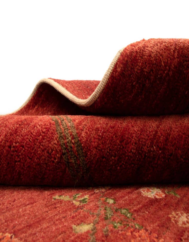 Detail image of 5' 8 x 8' 1 Hand Knotted Amaleh Persian Wool Rug