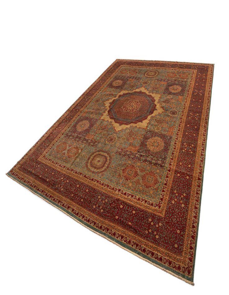 Detail image of  11' 10 x 15' 8 Amina Wool Rug