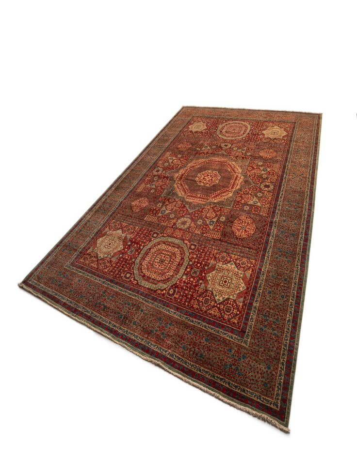 Detail image of  12' 2 x 17' 5 Amina Wool Rug