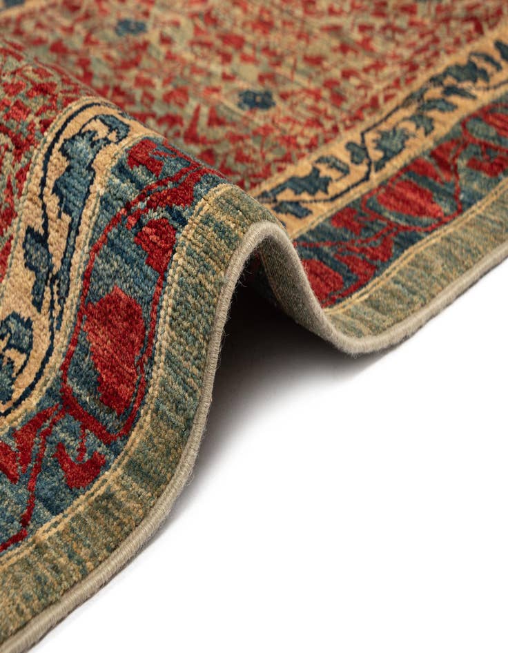 Detail image of  12' 2 x 17' 5 Amina Wool Rug