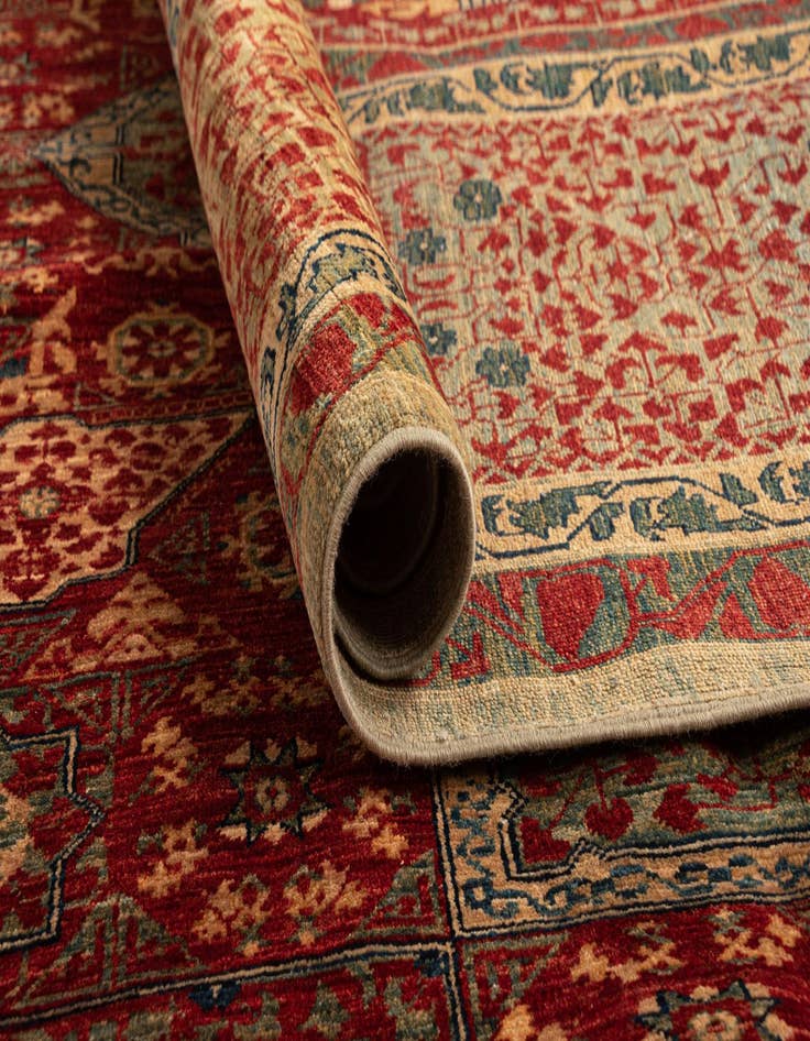 Detail image of  12' 2 x 17' 5 Amina Wool Rug