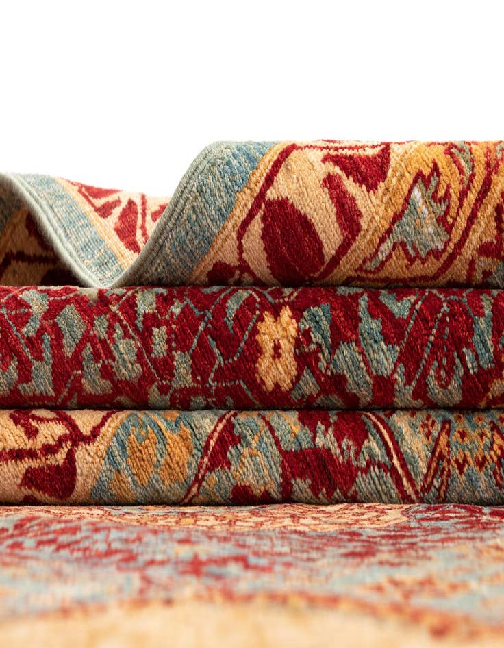 Detail image of  12' 1 x 16' Amina Wool Rug