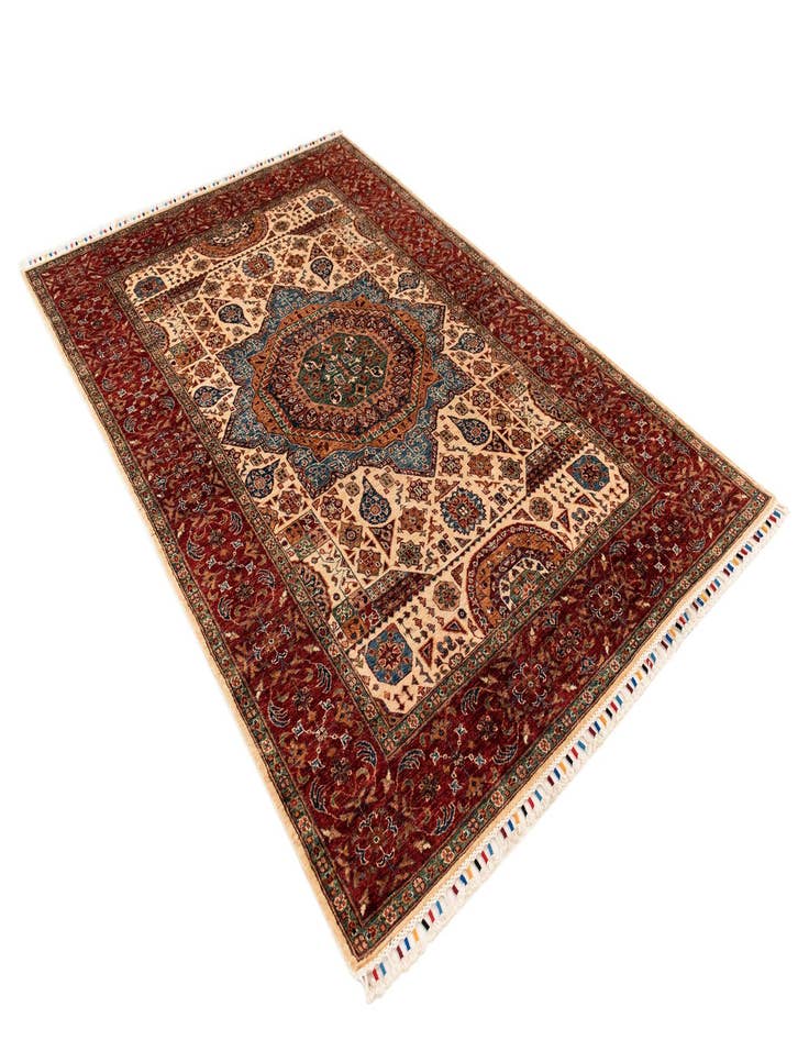 Detail image of  5' 7 x 8' 4 Amina Wool Rug