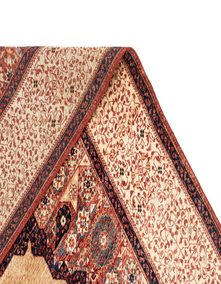 Detail image of  6' x 8' 10  Hand Knotted Amina Rug