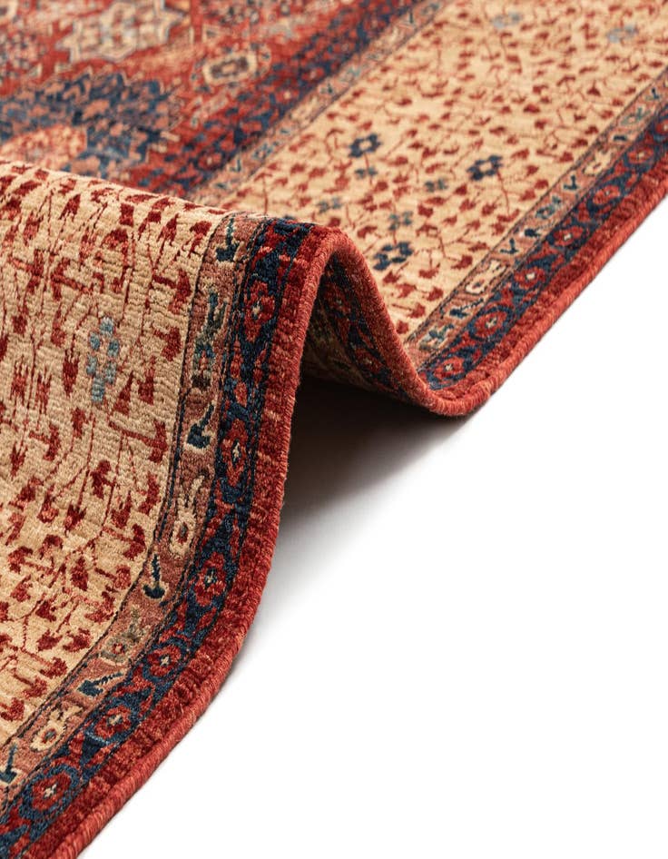 Detail image of  9' 9 x 13' 9  Hand Knotted Amina Rug