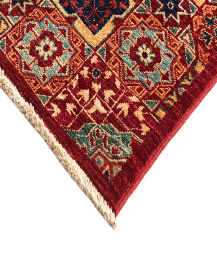 Detail image of  2' 11 x 24' 5  Hand Knotted Amina Rug