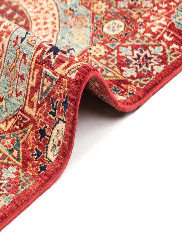 Detail image of  2' 11 x 24' 5  Hand Knotted Amina Rug