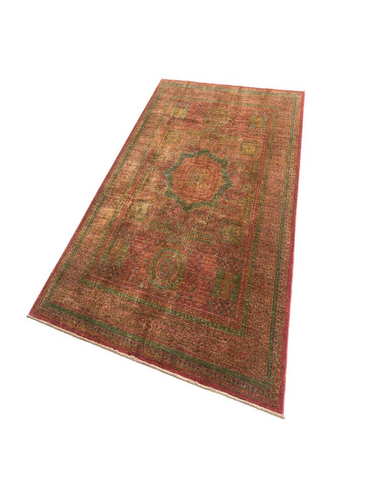 Detail image of  6' 10 x 9' 10  Hand Knotted Amina Rug