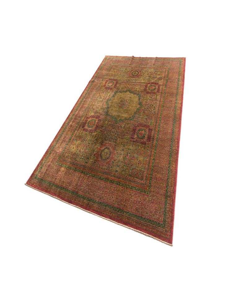 Detail image of  8' 1 x 11' 3  Hand Knotted Amina Rug