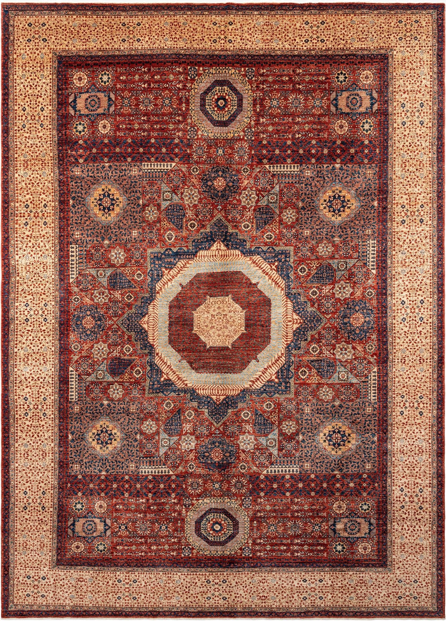  9' 9 x 13' 9  Hand Knotted Amina Rug
