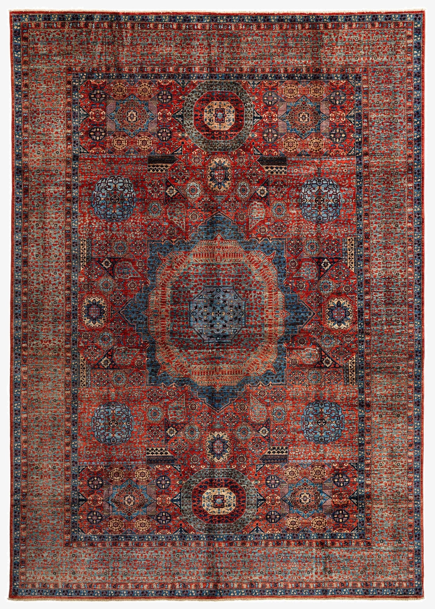  9' 8 x 13' 9 Amina Wool Rug
