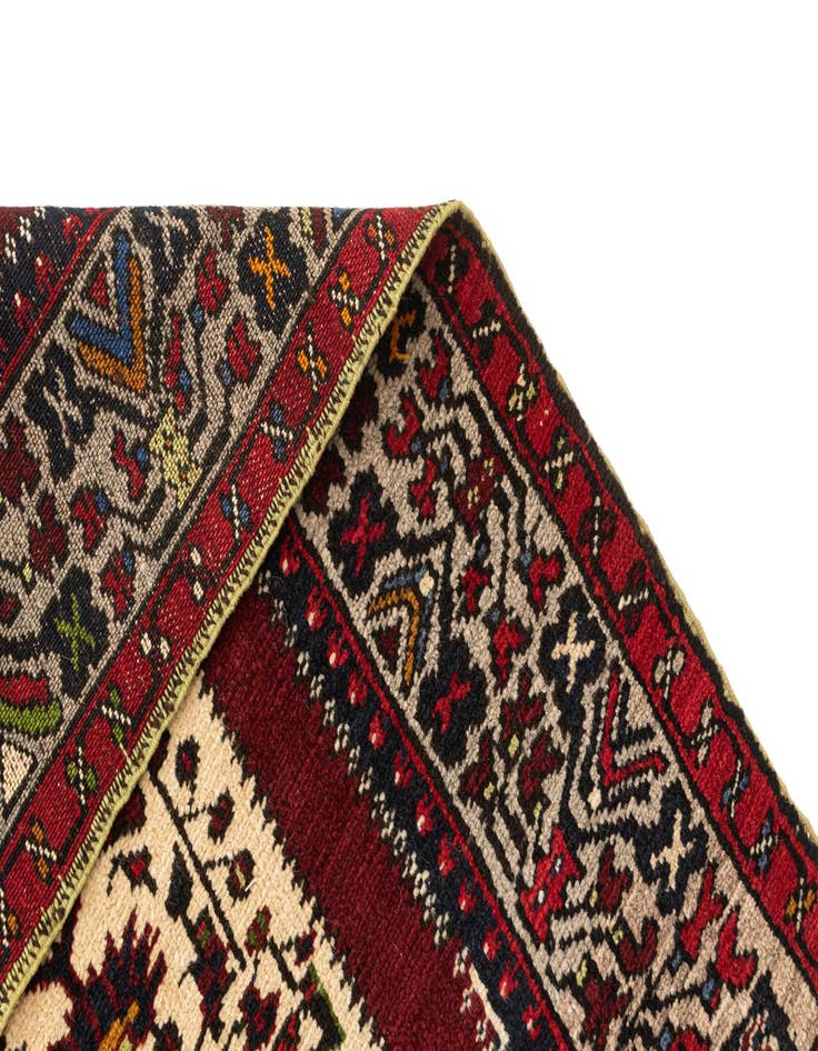 Detail image of  2' 8 x 4' 2  Hand Knotted Anatolian Oriental Wool Rug