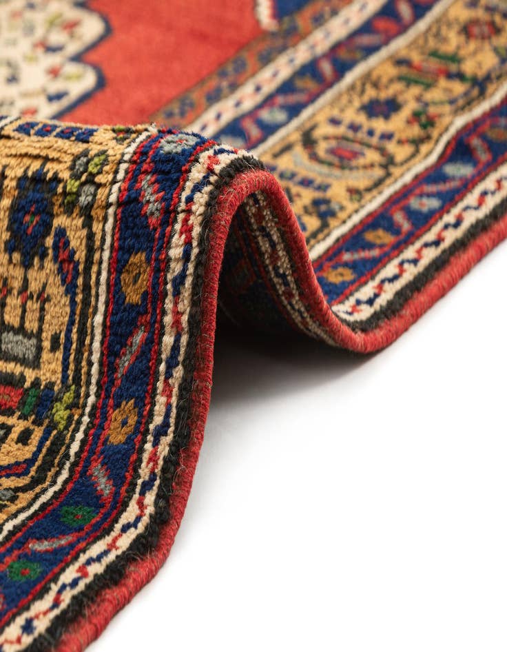 Detail image of  3' 7 x 6' 3  Hand Knotted Anatolian Wool Rug