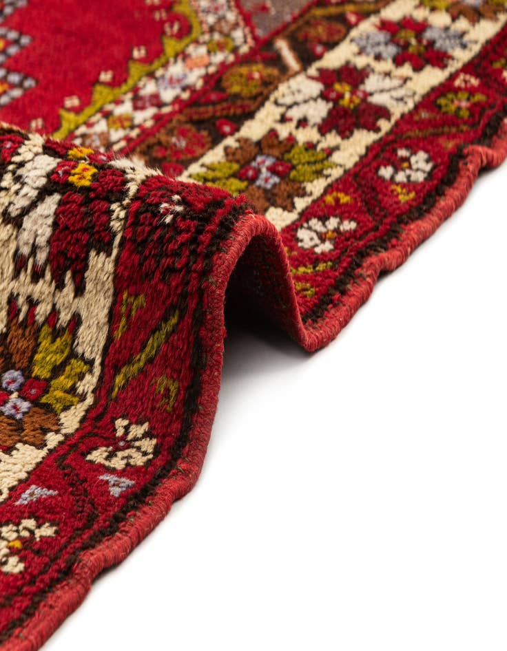 Detail image of  3' 8 x 5'  Hand Knotted Anatolian Wool Rug