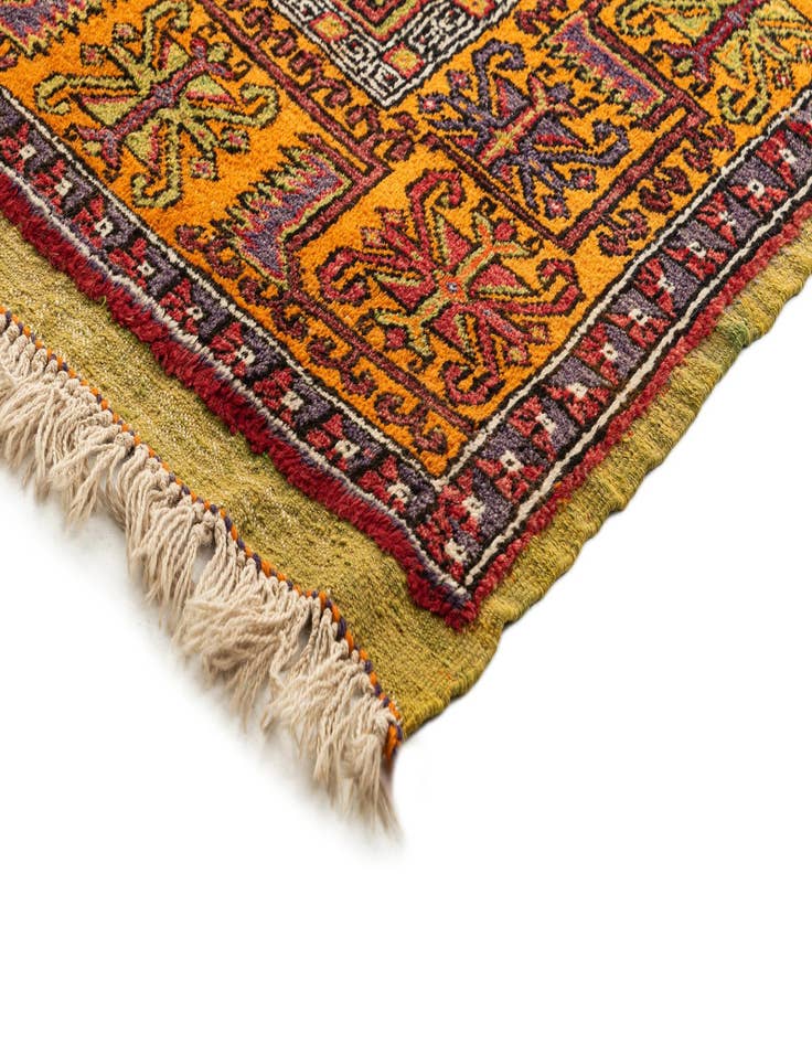 Detail image of  4' 7 x 7' 6  Hand Knotted Anatolian Wool Rug