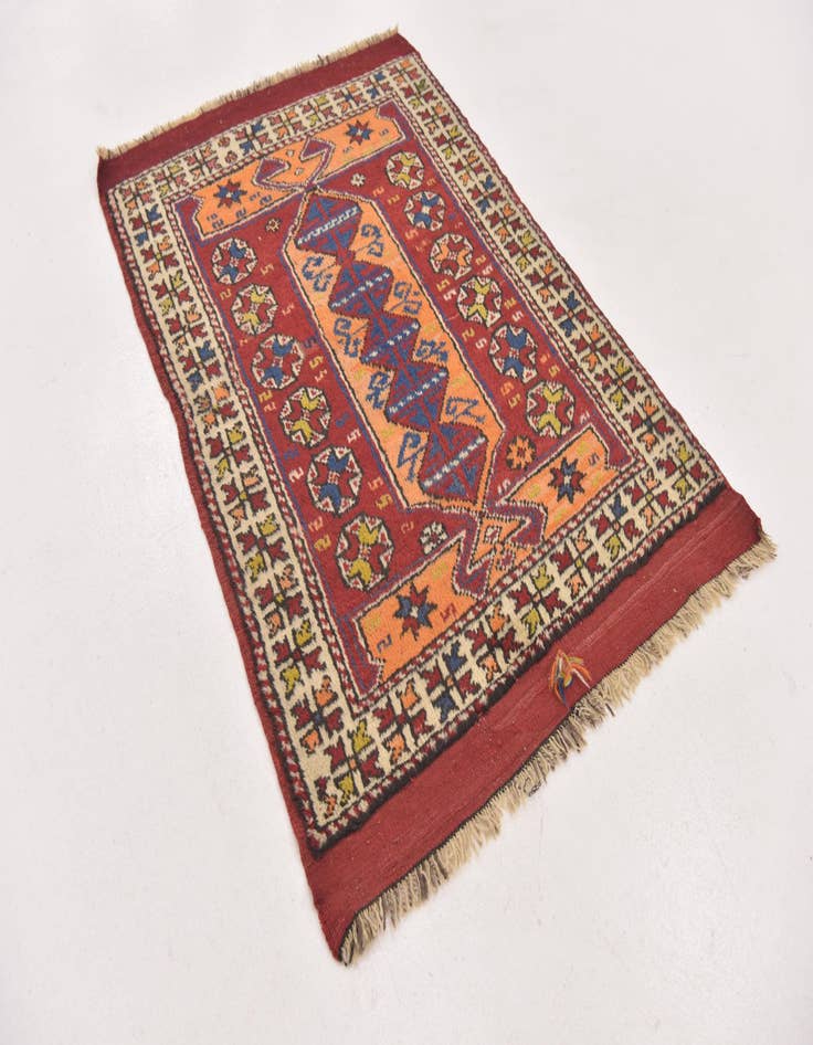 Detail image of  3' x 4' 5  Hand Knotted Anatolian Wool Rug