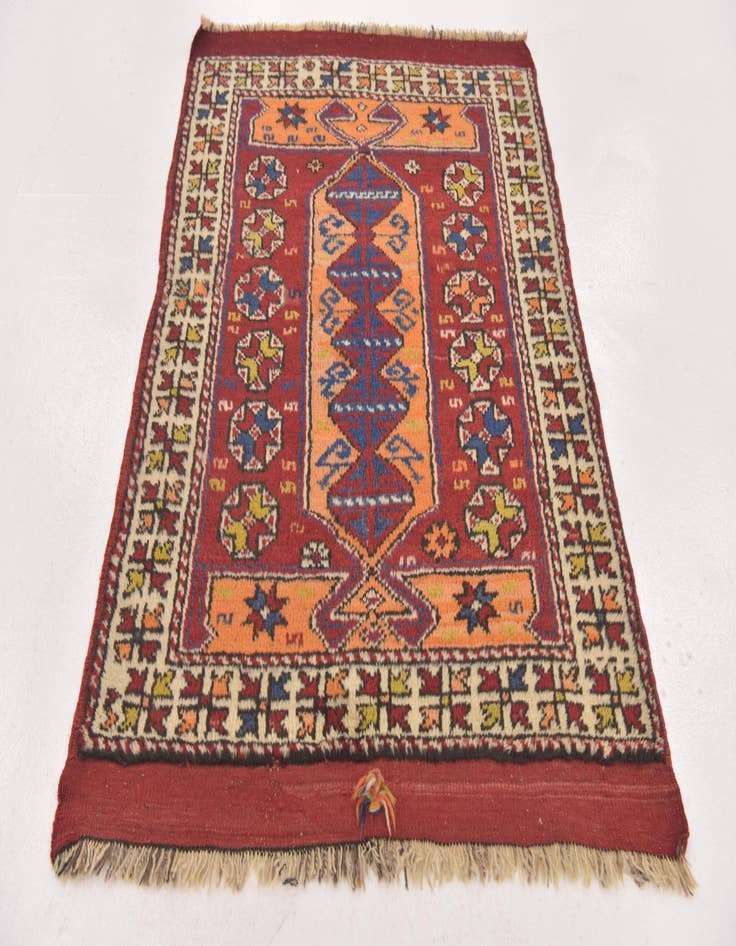 Detail image of  3' x 4' 5  Hand Knotted Anatolian Wool Rug