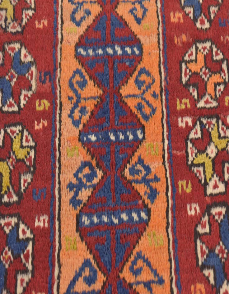 Detail image of  3' x 4' 5  Hand Knotted Anatolian Wool Rug