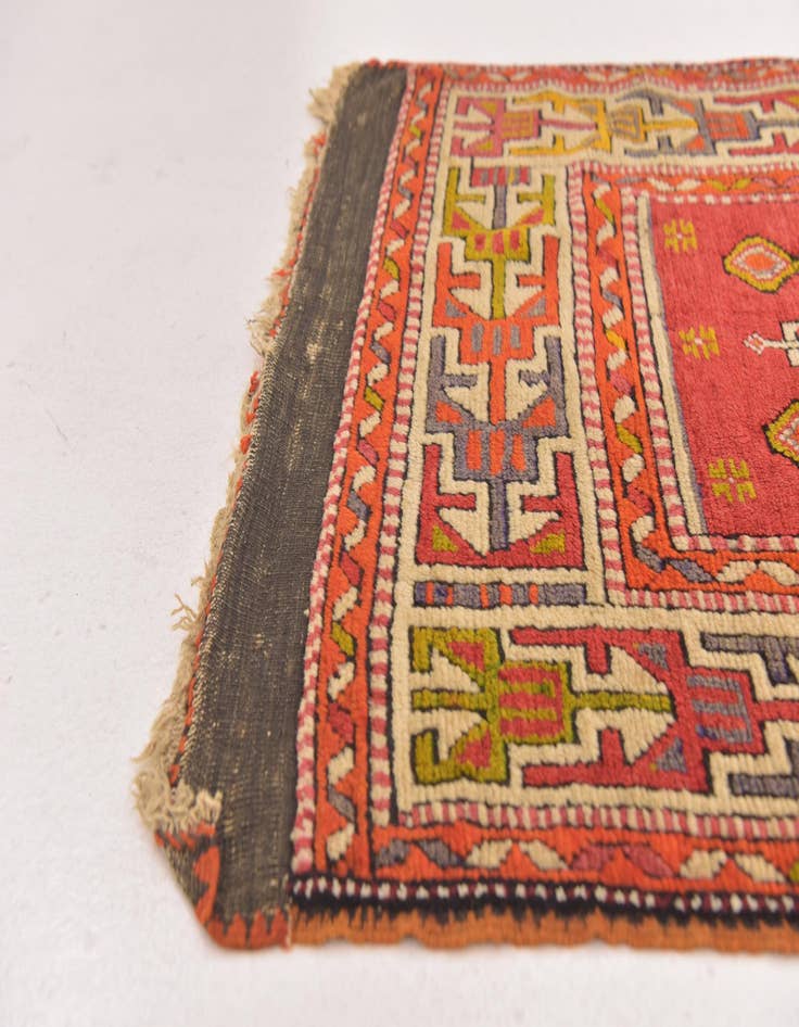 Detail image of  2' 7 x 5' 2  Hand Knotted Anatolian Oriental Wool Rug