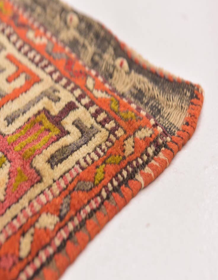 Detail image of  2' 7 x 5' 2  Hand Knotted Anatolian Oriental Wool Rug