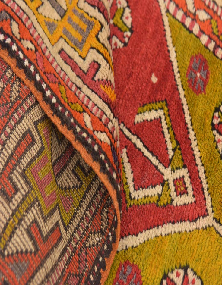 Detail image of  2' 7 x 5' 2  Hand Knotted Anatolian Oriental Wool Rug