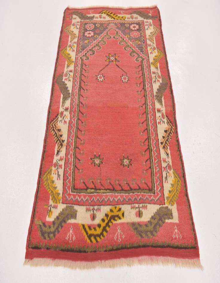 Detail image of  3' x 4' 7  Hand Knotted Anatolian Wool Rug