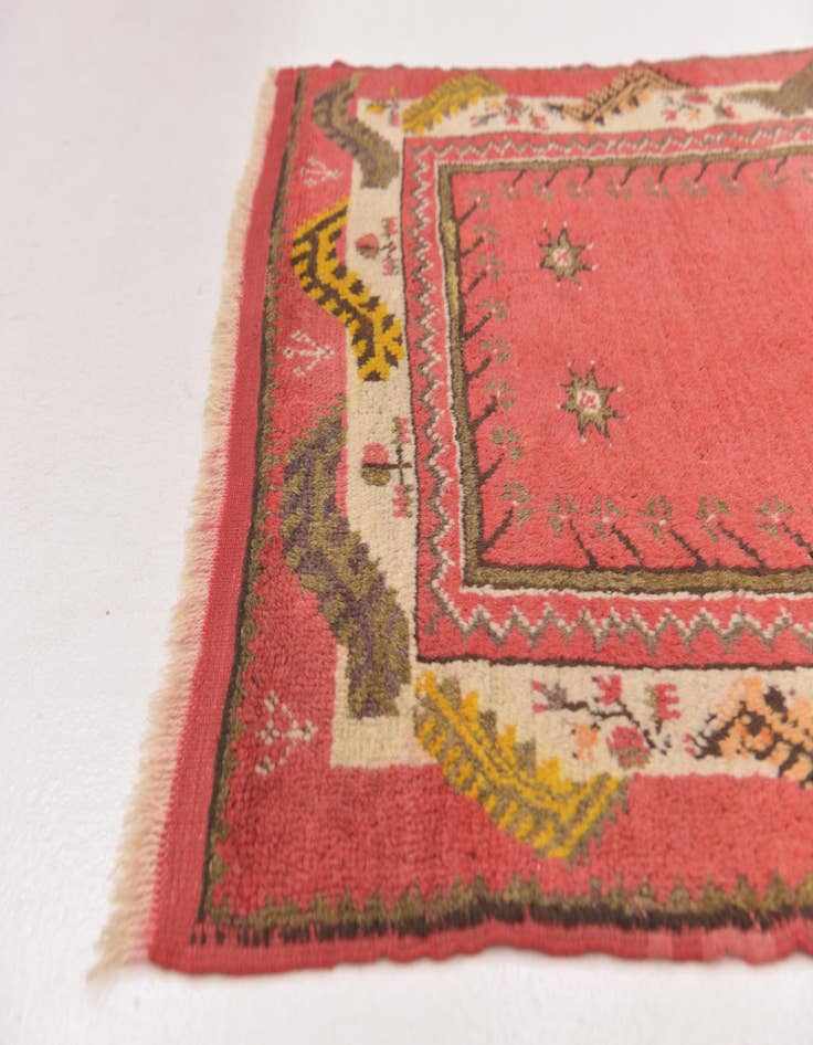 Detail image of  3' x 4' 7  Hand Knotted Anatolian Wool Rug