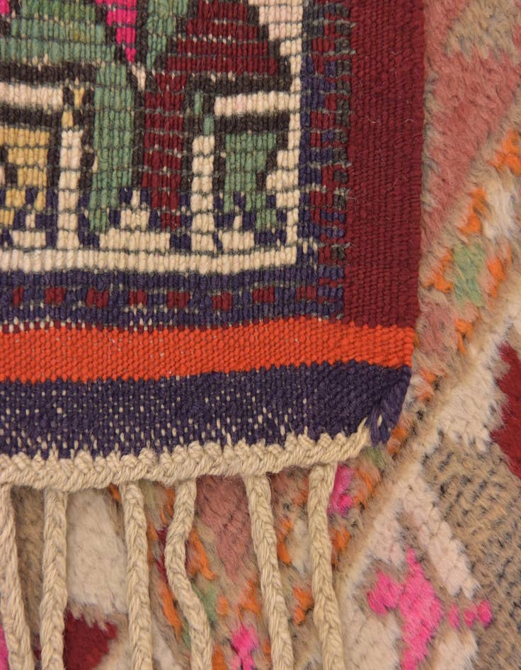 Detail image of  2' 3 x 3' 10  Hand Knotted Anatolian Wool Rug